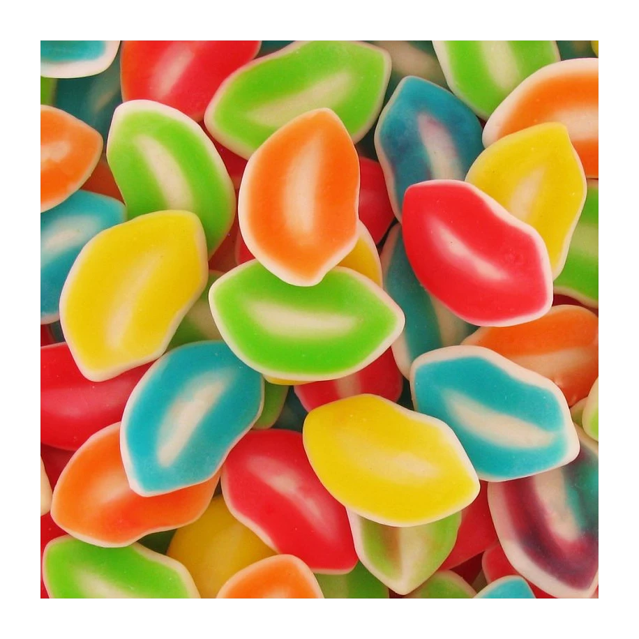 Bouche multicolore lisse